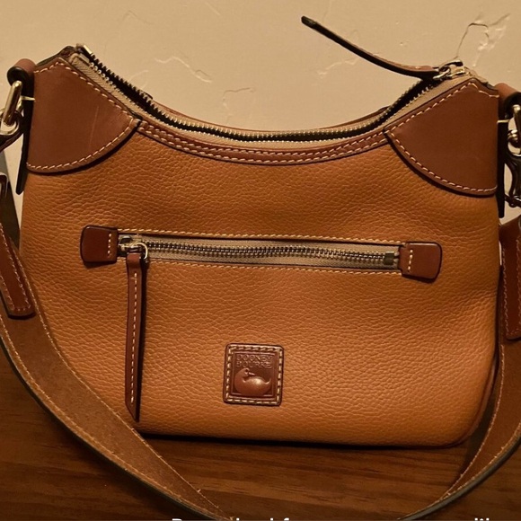 Dooney and Bourke Handbags - Vintage Dooney and Bourke Pebble Grain Small Hobo NWOT (one scratch)
